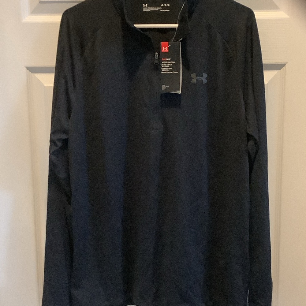 Under Armour Men's Dark Long Sleeve 1/4โ zip pullover